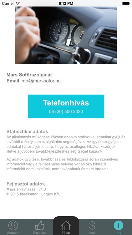 Mars Sofőrszolgálat