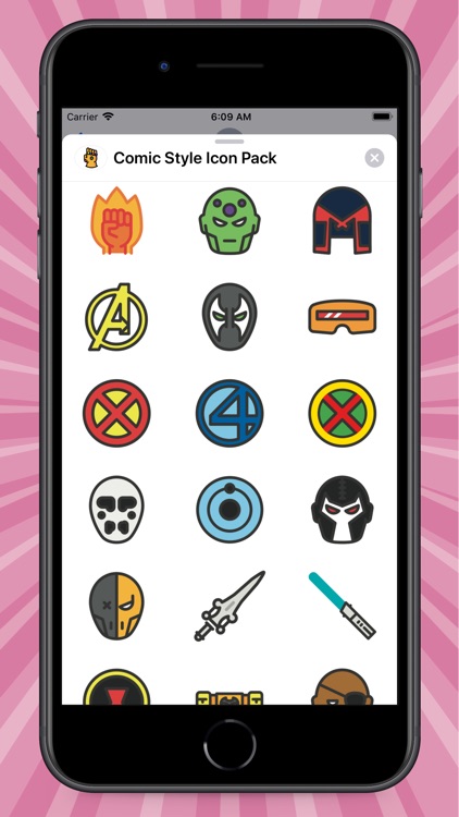 Comic Style Icon Pack