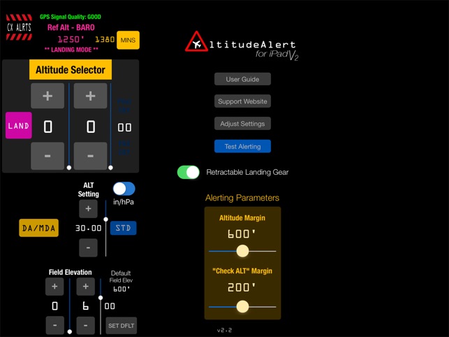 AltitudeAlert for iPad V2(圖1)-速報App