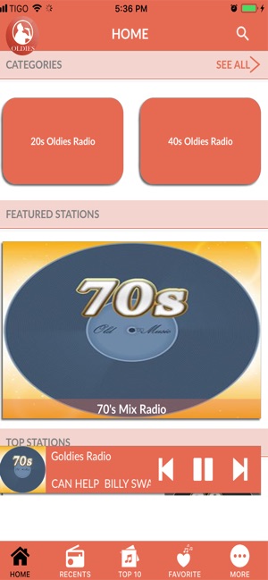 Oldies Music Radio 50s 60s 70s