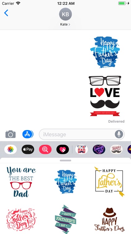 Best Father's Day Stickers App