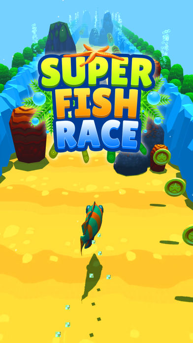 Fish Race: New Fun Shark Gamesのおすすめ画像1