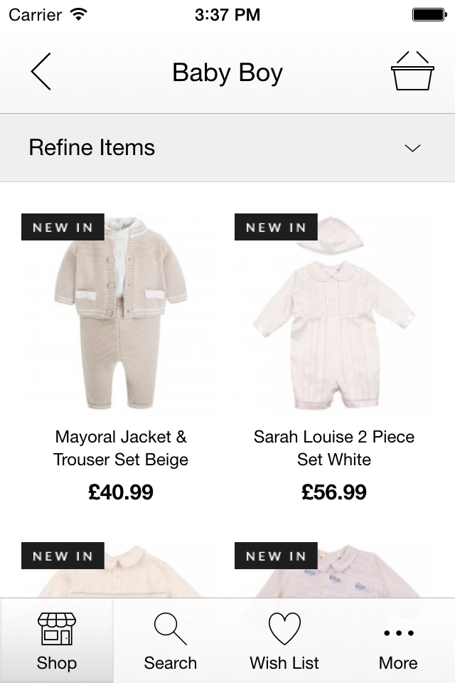 Designer Childrenswear screenshot 2