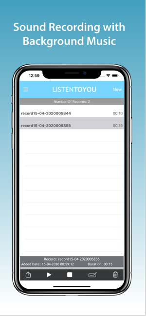 聽你說: 帶有背景音樂的錄音(圖1)-速報App