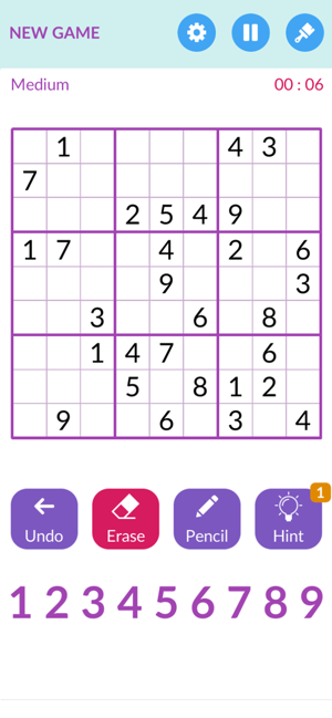 Sudoku1000 -Number puzzle game(圖2)-速報App