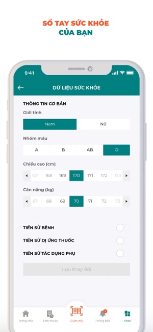 OmiCare - Sức khỏe toàn diện(圖5)-速報App