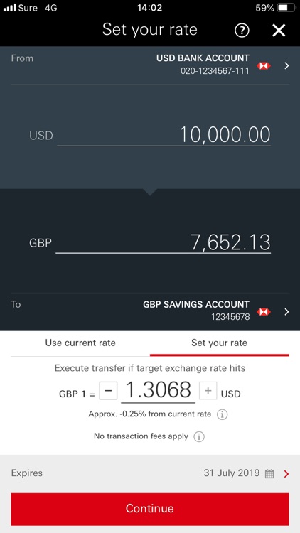 HSBC Expat FX screenshot-4