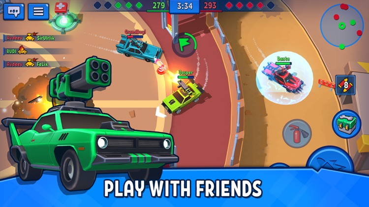 Rage of Car Force: Crash Road screenshot-0