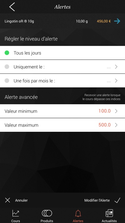 Cotation oR screenshot-3