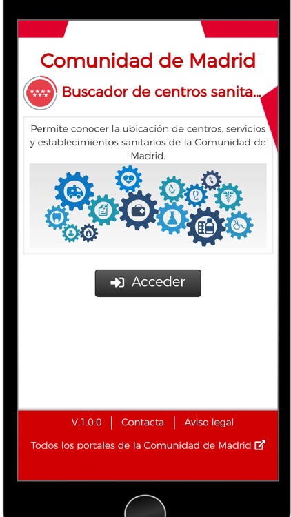 Buscador de Centros Sanitarios