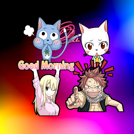 Fairy Natsu Anime Stickers