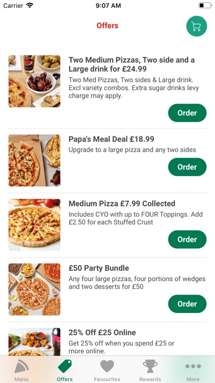 Papa John's screenshot-6