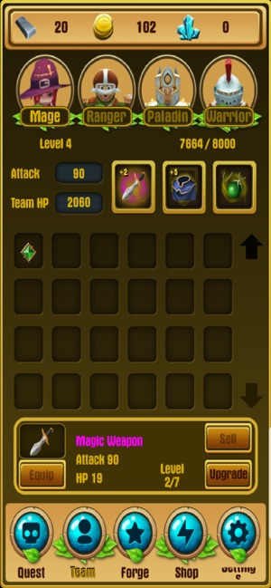 Dungeons & Puzzles: RPG Quest(圖2)-速報App