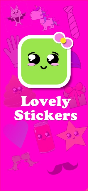 Lovely Stickers - Cute emojis(圖1)-速報App