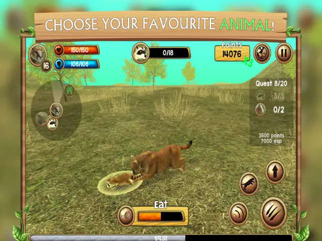 Captura 4 Wild Animal Simulators iphone