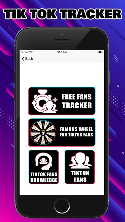 Fans Wheel & Track for TikTok