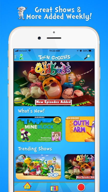 Toon Goggles Cartoons for Kids screenshot-0