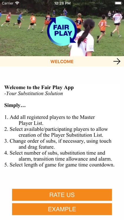 Fair Play App