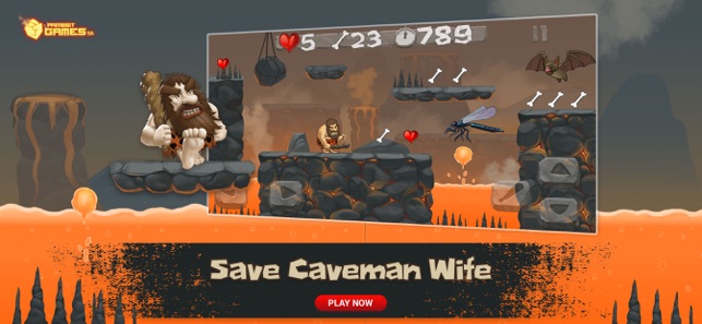 Caveman Chuck Adventure(圖2)-速報App