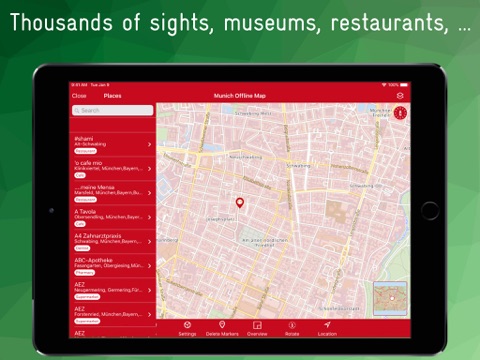 Munich Offline Map screenshot 3