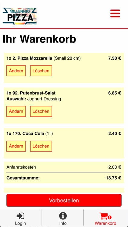 Millennio Pizza Service screenshot-3