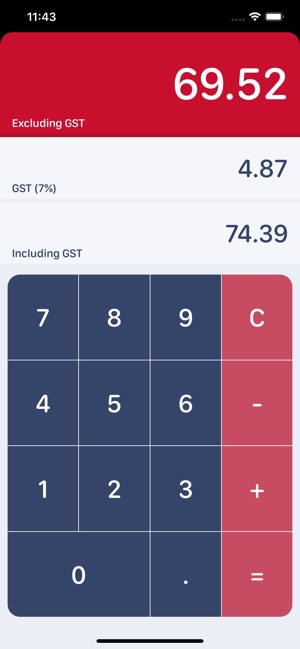 Singaporean GST Calculator(圖2)-速報App