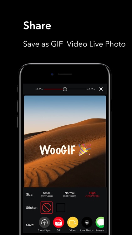 WooGIF Pro-Make Live GIF Video screenshot-3
