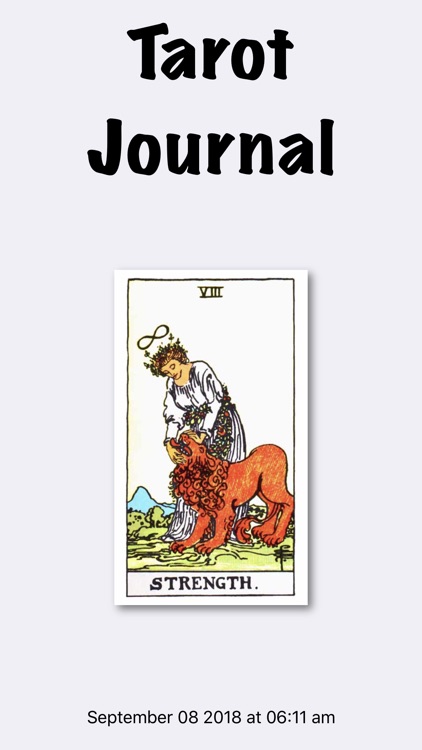 Tarot Journal