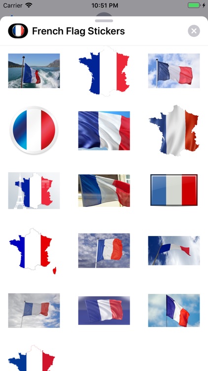 French Flag Stickers screenshot-3