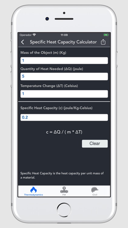 Thermal Engineering Calc