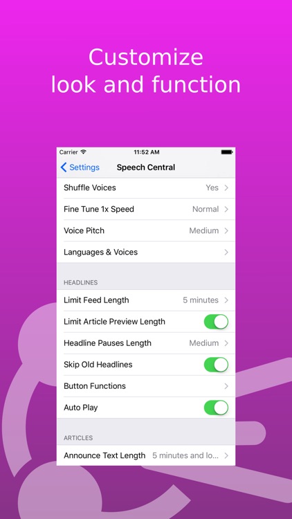 Speech Central: Voice Reader screenshot-4
