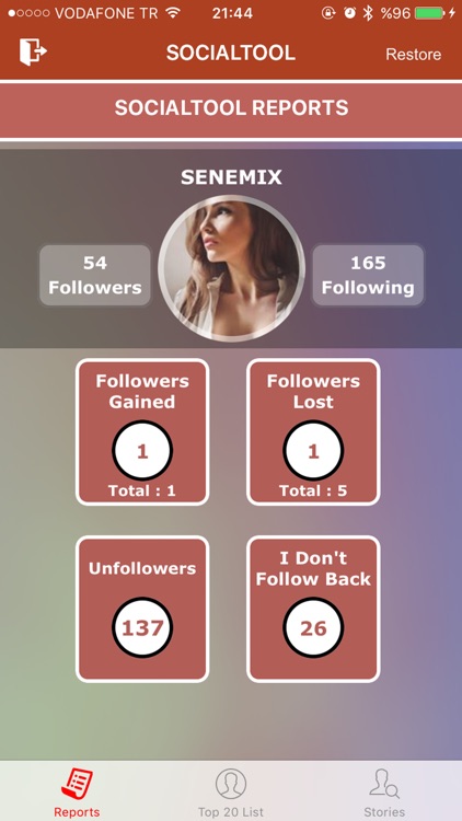 SocialTool - Follower Analyzer