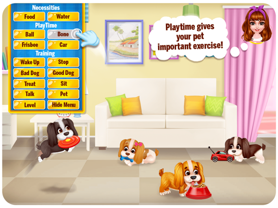 Puppy Pet Story: DayCare Game screenshot 4