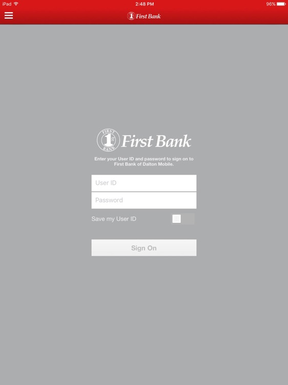 My First Bank for iPad