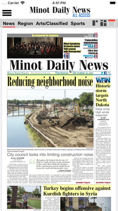 Minot Daily News App