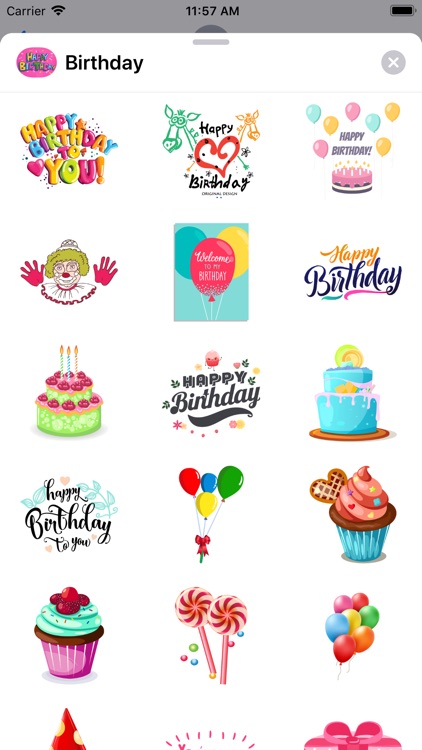 100+ Happy Birthday Stickers screenshot-4