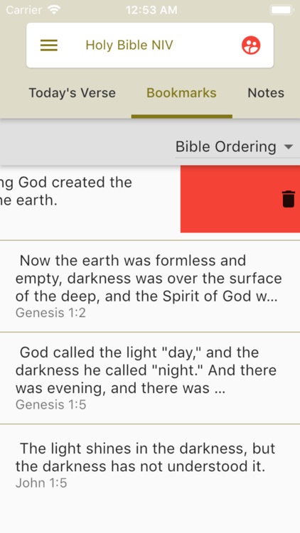 Holy Bible NIV screenshot-8