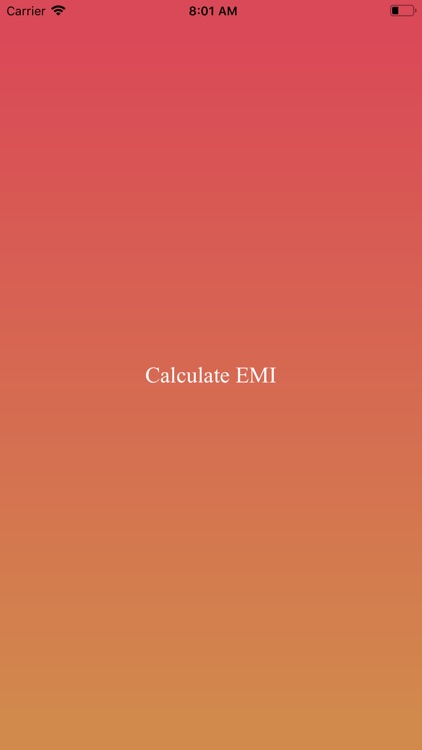 CalculateEMI