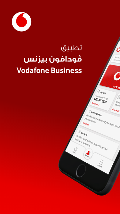 Vodafone Businessلقطة شاشة1