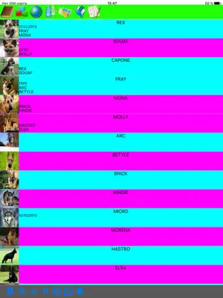 Captura 1 Genealogía de los Animales iphone