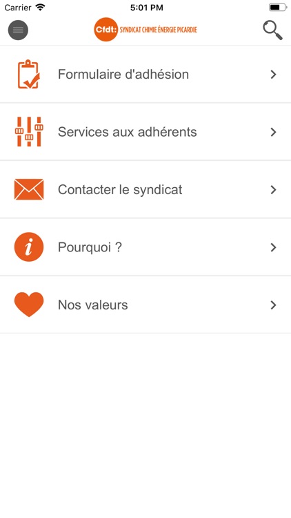 SCE CFDT PICARDIE screenshot-3