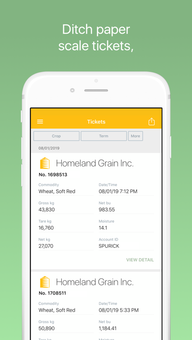 Homeland Grain, Inc. screenshot 2