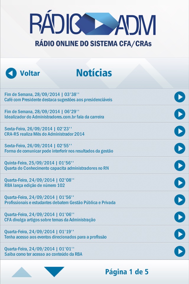 Rádio Adm screenshot 2