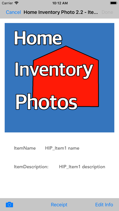 Home Inventory Photos screenshot 4