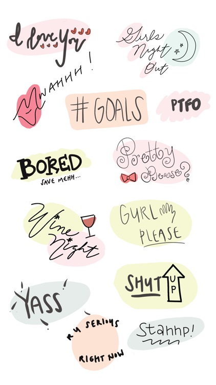 Possy Talk Stickers