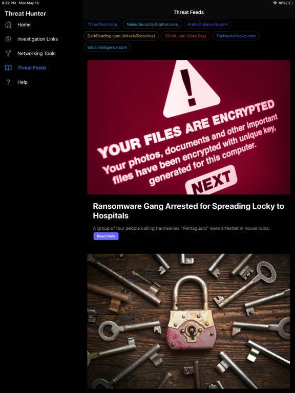 Screenshot #4 pour Threat Hunter