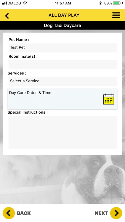 Dog Taxi Daycare App screenshot-9