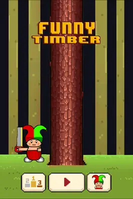 Game screenshot Funny timber baby - timberman mod apk