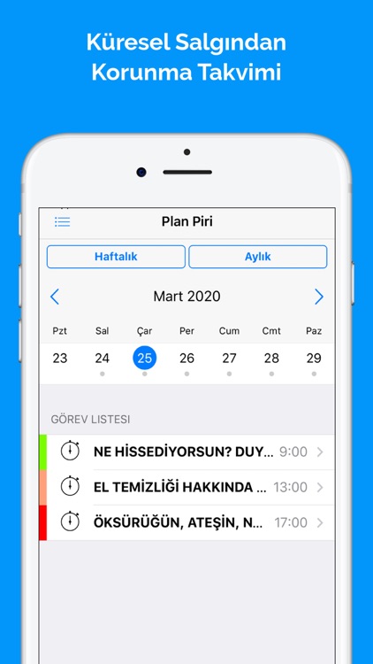 PlanPiri:Akıllı Sağlık Takvimi