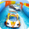 Water Slide Car Stunts Racing